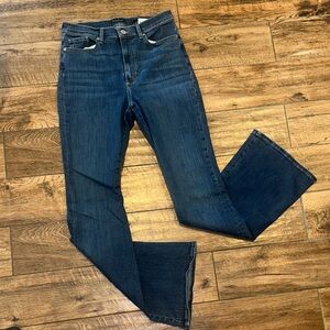 👖 Banana Republic High-Rise Flare Jeans Women’s Size 29 Dark Wash Denim